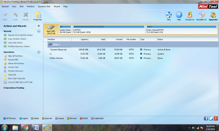 minitool partition wizard 9 portable